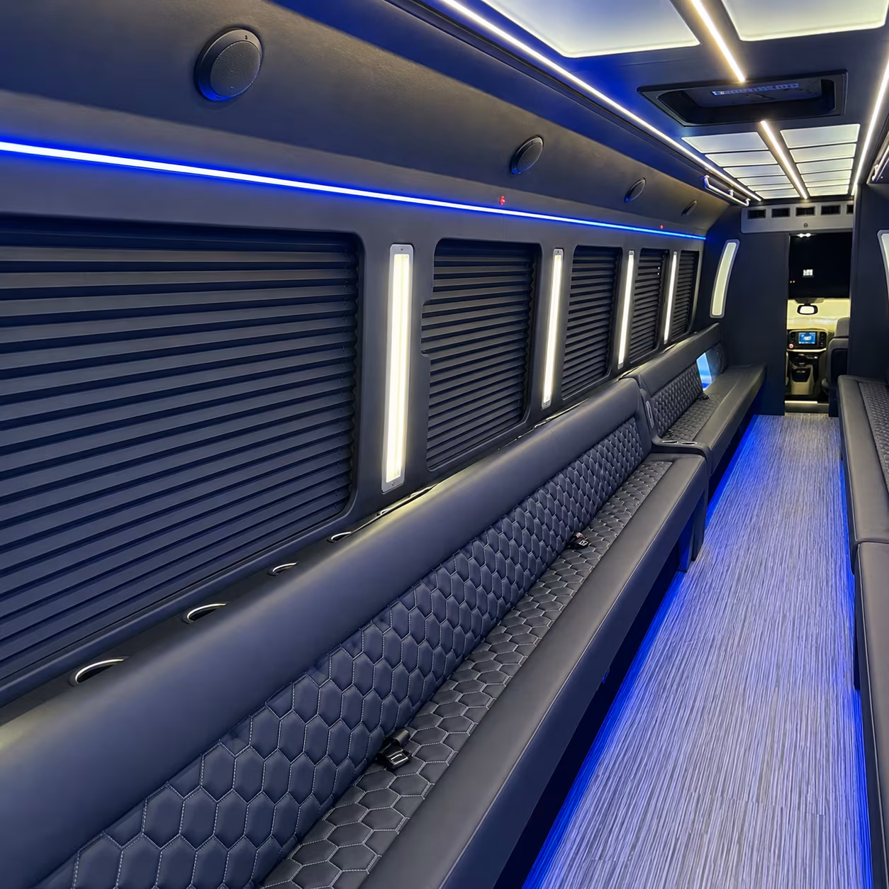 albuquerque party bus rentals inside